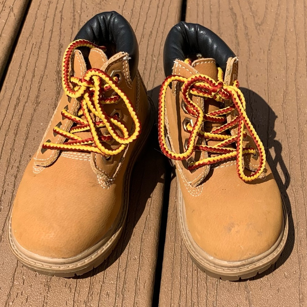 TRAIL GUIDE “ELI” WATERPROOF TODDLER HIKING CONSTRUCTION WORK BOOTS SIZE 6